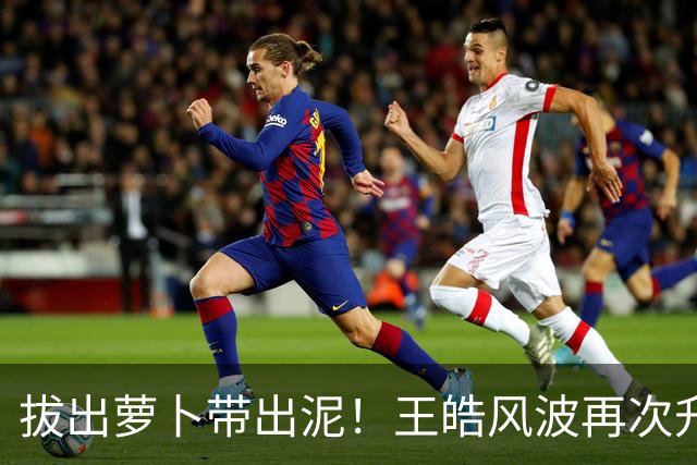 拔出萝卜带出泥！王皓风波再次升级，竟意外将半个饭圈拉下水